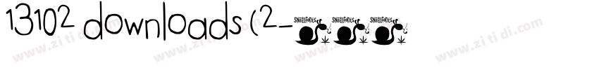 13102 downloads (2字体转换 13102 downloads (2字体转换